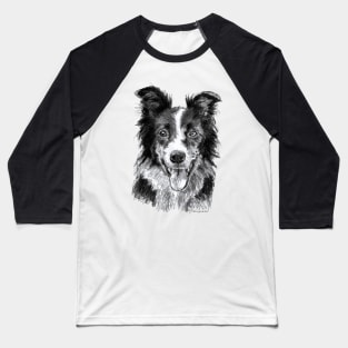 Border collie Baseball T-Shirt